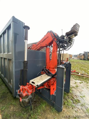 30m³ Abrollcontainer mit Kran Vkran