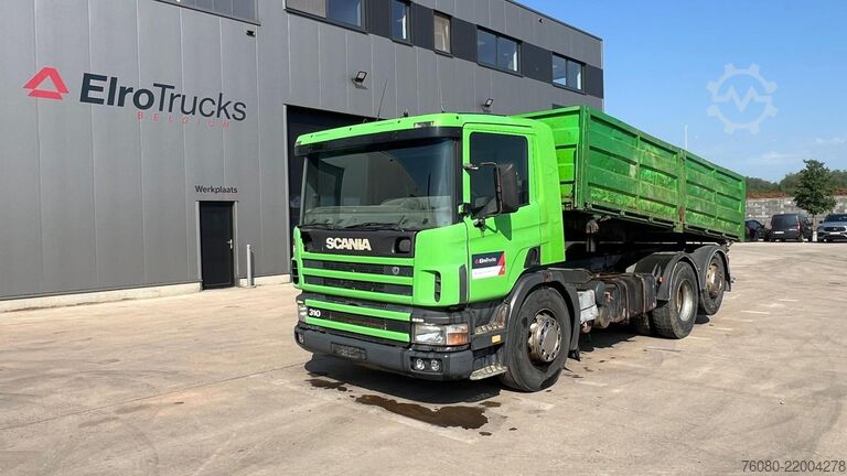 3-Seiten-Kipper Scania 94 - 310 (POMPE MANUELLE / MANUAL PUMP / 6X2 / ...