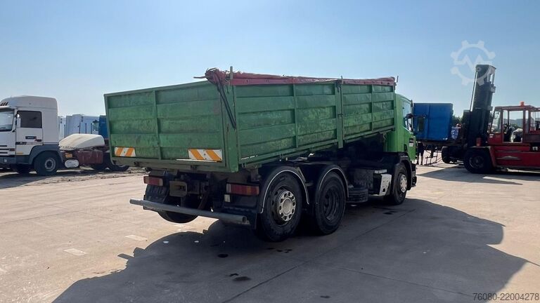 3-Seiten-Kipper Scania 94 - 310 (POMPE MANUELLE / MANUAL PUMP / 6X2 / ...