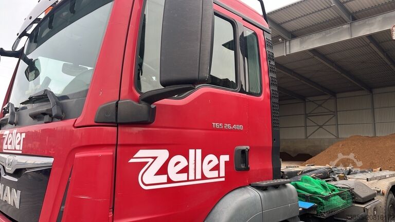 Abrollkipper MAN TGS 26.480 Meiller RK 20 60