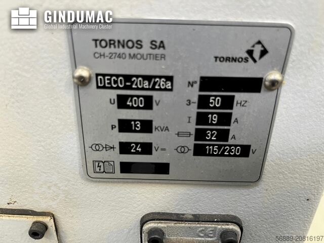 Schweizer Drehmaschine TORNOS DECO 20A