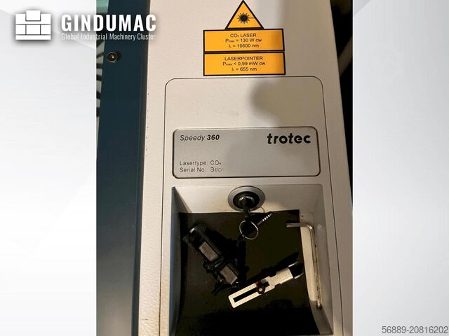 Laser-Graviermaschine Trotec Speedy 360