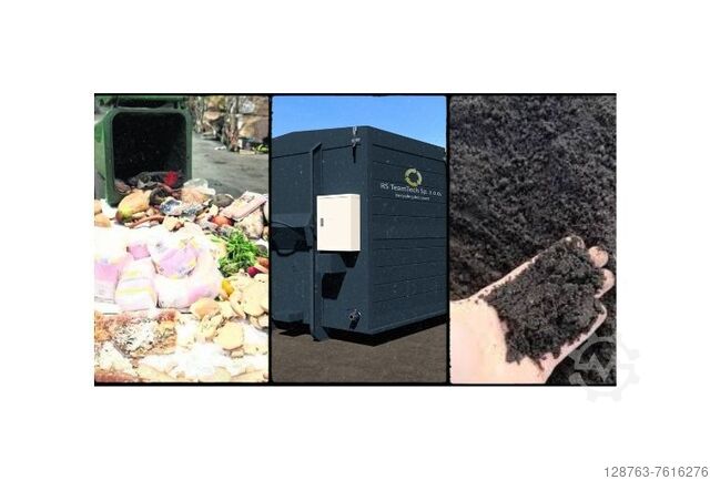 Containerkompostanlage, Biotrocknungsanlage RS TeamTech Sp. z o. o. RS1, RS2 or Container composting plant