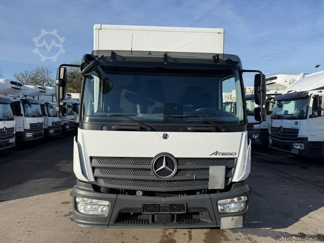 Transporter mit Koffer MERCEDES-BENZ ATEGO 818 L Koffer 6,10 m LBW 1 to.*AHK*EURO 6E