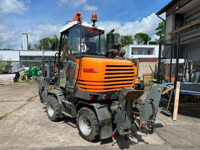 Mobile excavator AHLMANN HANSA 531 H 4x4