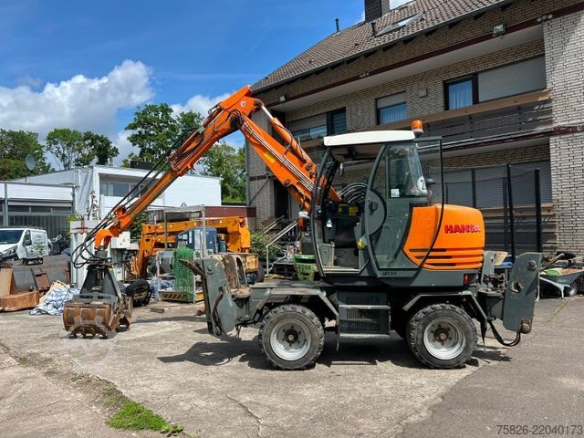 Mobile excavator AHLMANN HANSA 531 H 4x4