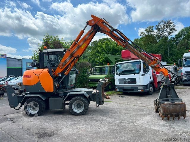 Mobile excavator AHLMANN HANSA 531 H 4x4