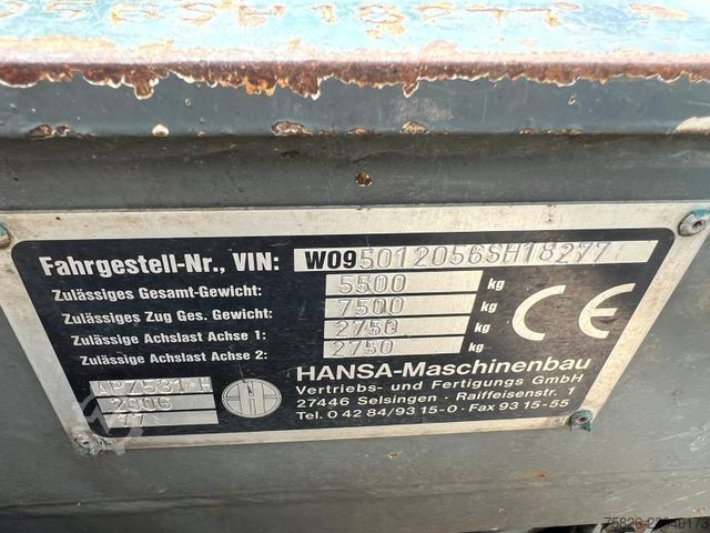 Mobile excavator AHLMANN HANSA 531 H 4x4