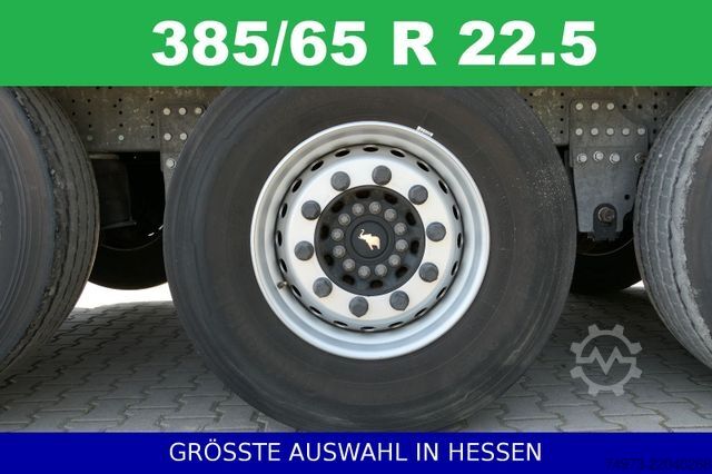Open semitrailer with tarp SCHMITZ CARGOBULL Liftachse Palettenkasten LED Beleuchtung ¤359.-m