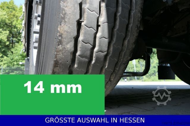 Open semitrailer with tarp SCHMITZ CARGOBULL Liftachse Palettenkasten LED Beleuchtung ¤359.-m