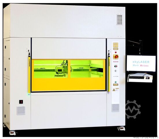 Large size fiber laser marking machine PFEIFER technology skyLaser MARK M class