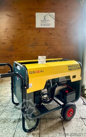 Generator Wacker Neuson GS 12 AI Generator NEU Aktion!