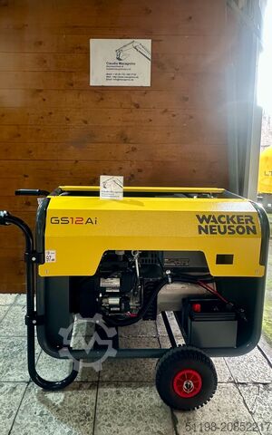 Generator Wacker Neuson GS 12 AI Generator NEU Aktion!