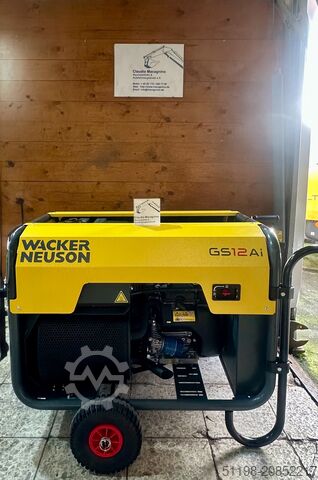 Generator Wacker Neuson GS 12 AI Generator NEU Aktion!