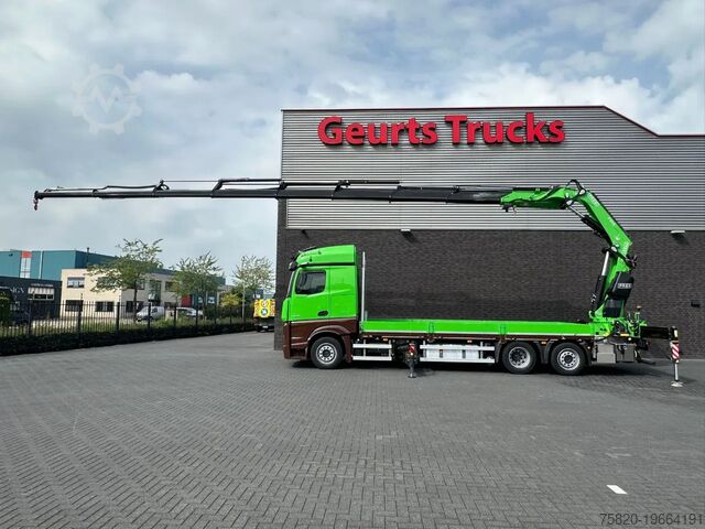 Kranwagen Mercedes-Benz Actros 2545 6X2 OPENLAADBAK MET FASSI F545RA.2...
