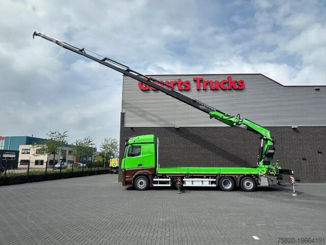 Kranwagen Mercedes-Benz Actros 2545 6X2 OPENLAADBAK MET FASSI F545RA.2...