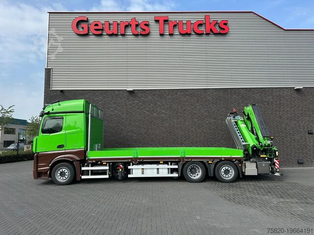 Kranwagen Mercedes-Benz Actros 2545 6X2 OPENLAADBAK MET FASSI F545RA.2...