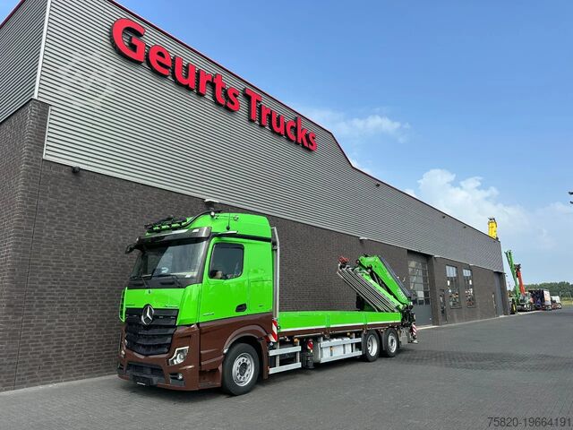 Kranwagen Mercedes-Benz Actros 2545 6X2 OPENLAADBAK MET FASSI F545RA.2...