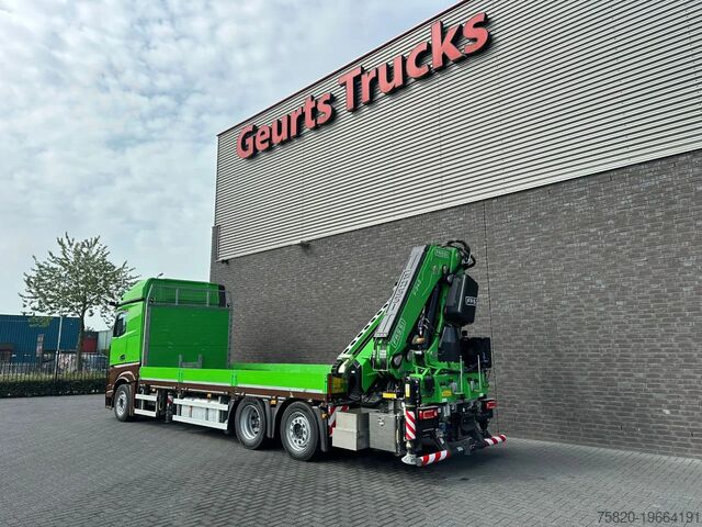 Kranwagen Mercedes-Benz Actros 2545 6X2 OPENLAADBAK MET FASSI F545RA.2...