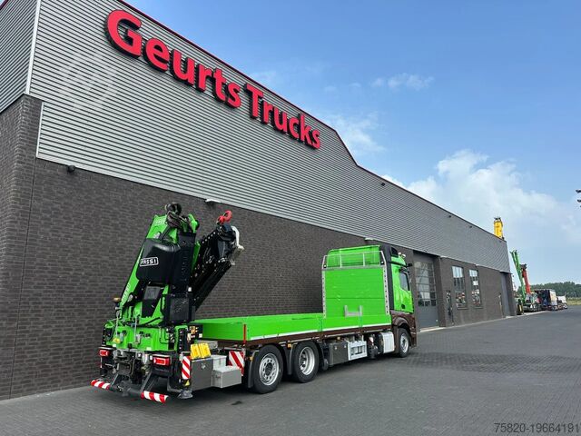 Kranwagen Mercedes-Benz Actros 2545 6X2 OPENLAADBAK MET FASSI F545RA.2...