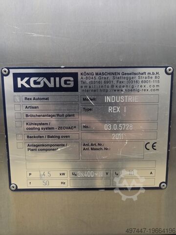 Profilieranlage König Industrie Rex I 6/5