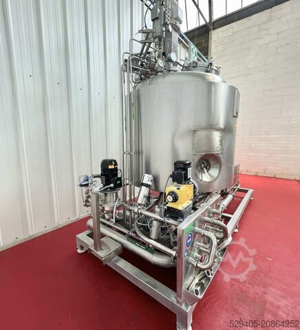 Skid Tank 1000 L + Melter 150 L 3C France -