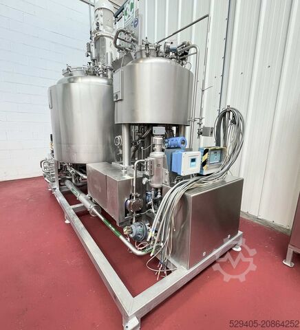 Skid Tank 1000 L + Melter 150 L 3C France -