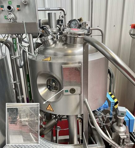 Skid Tank 1000 L + Melter 150 L 3C France -