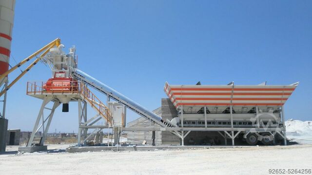CONCRETE BATCHING PLANT Mobile 100S4 SEMIX Mobile 100 S4