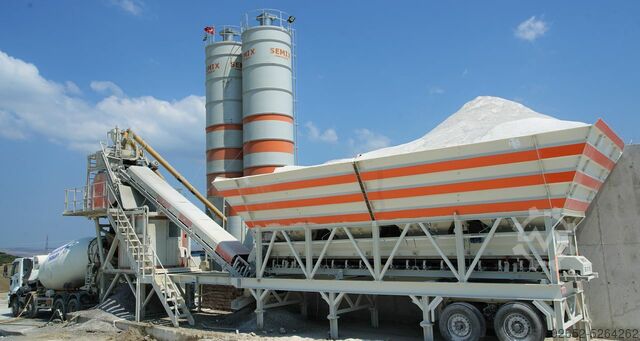 CONCRETE BATCHING PLANT Mobile 100S4 SEMIX Mobile 100 S4