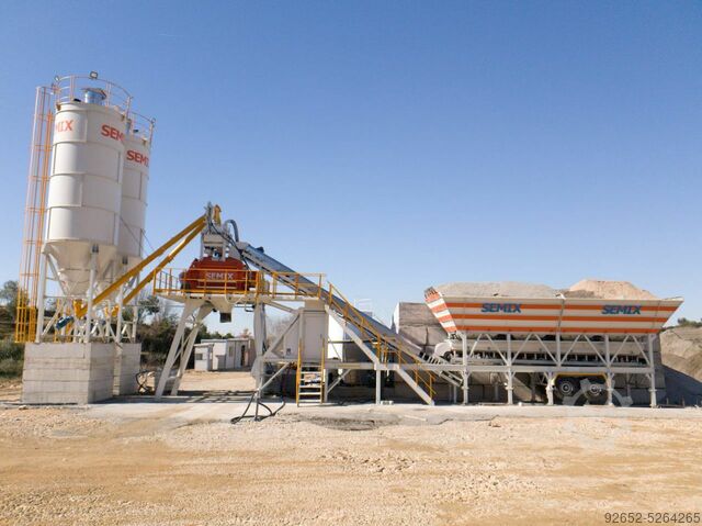 CONCRETE BATCHING PLANT Mobile 100S4 SEMIX Mobile 100 S4