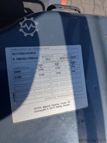 Forklift Toyota 8FBE15T