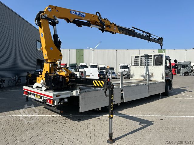 Crane DAF LF 320 FA 19T + Burg BPM 0018 Trailer / Effer 1...