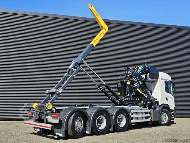 Hakenarmsystem Scania G460 8x4*4 XT / PALFINGER EPSILON Q200 KRAAN + ...