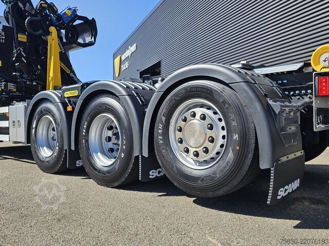 Hakenarmsystem Scania G460 8x4*4 XT / PALFINGER EPSILON Q200 KRAAN + ...