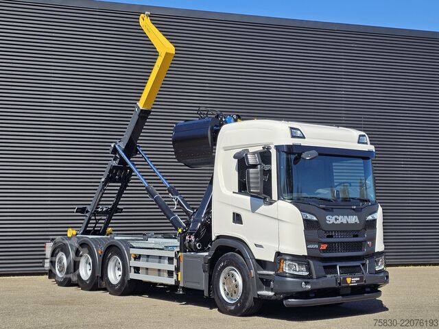 Hakenarmsystem Scania G460 8x4*4 XT / PALFINGER EPSILON Q200 KRAAN + ...