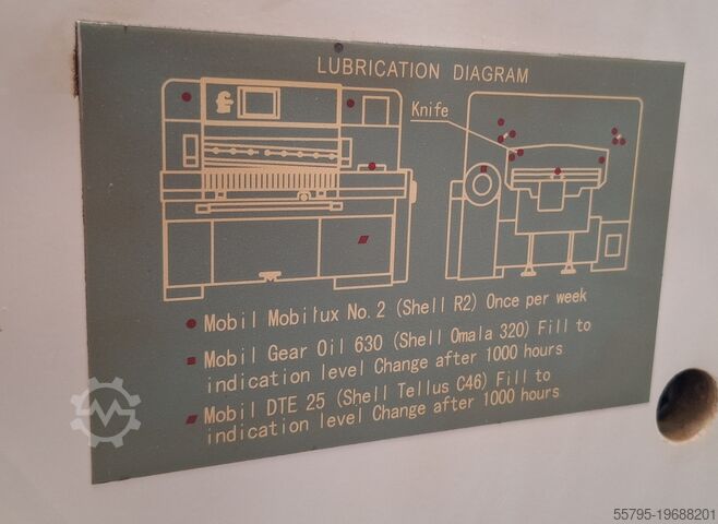 Paper cutting machine C780-M8 paper cutter