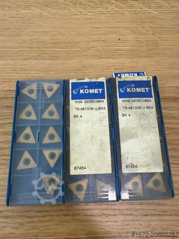 Zubehör KOMET Wendeschneidplatten