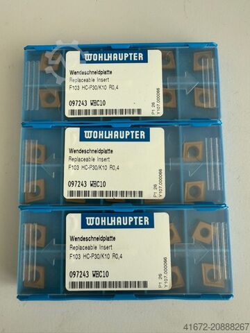 Zubehör Wohlhaupter Wendeschneidplatten