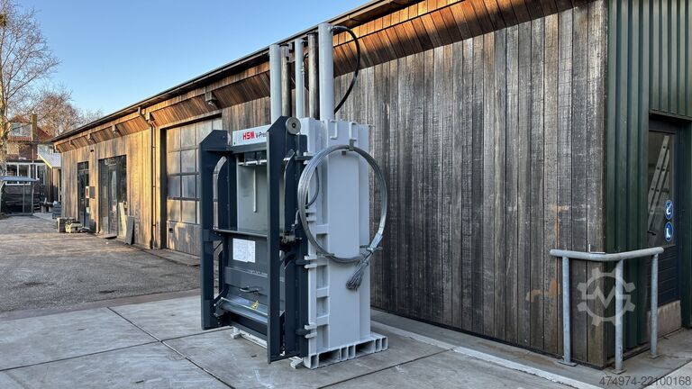 Baling press, textile press, clothing press, waste press HSM V-press 860