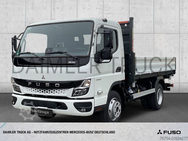Three-way tipper van FUSO Mitsubishi Canter 7C15 4x2 Kipper AHK KlimaA LED
