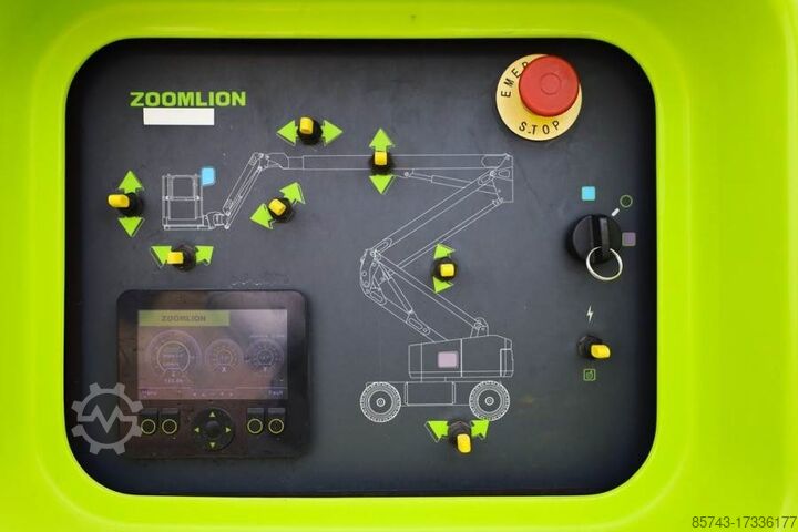 Gelenkteleskoparbeitsbühne Zoomlion ZA20JE Fully Electric Lithium-Powered, 4x4 Rough T