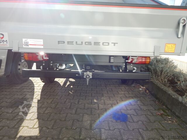 Dreiseitenkipper verstärktes Fahrgestell Peugeot 3-Seitenkipper Neuwagen SOFORT Doka Anhängerkupplung Klima Bluetooth