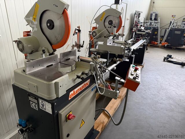 Double miter saw Elumatec DG 79