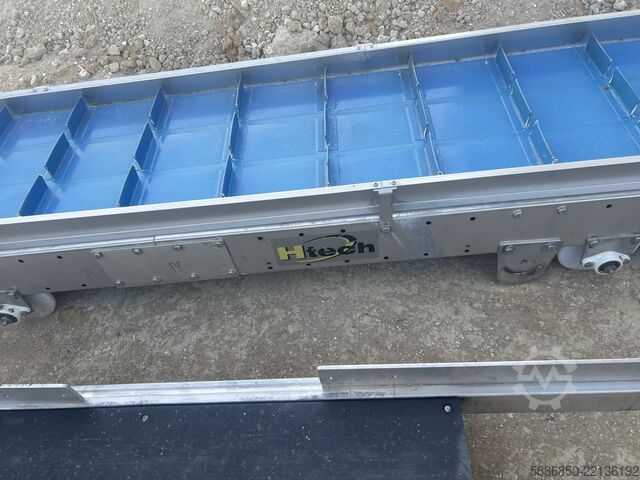 Inox cleat conveyor 560 cm x 56 cm Htech 