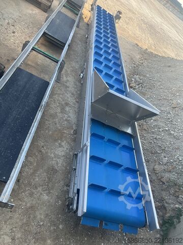 Inox cleat conveyor 560 cm x 56 cm Htech 