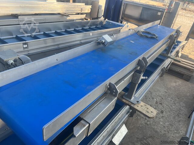 Inox conveyor feeder 315 cm x 45 cm Haith 