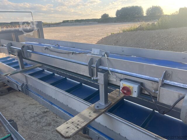 Inox conveyor feeder 315 cm x 45 cm Haith 