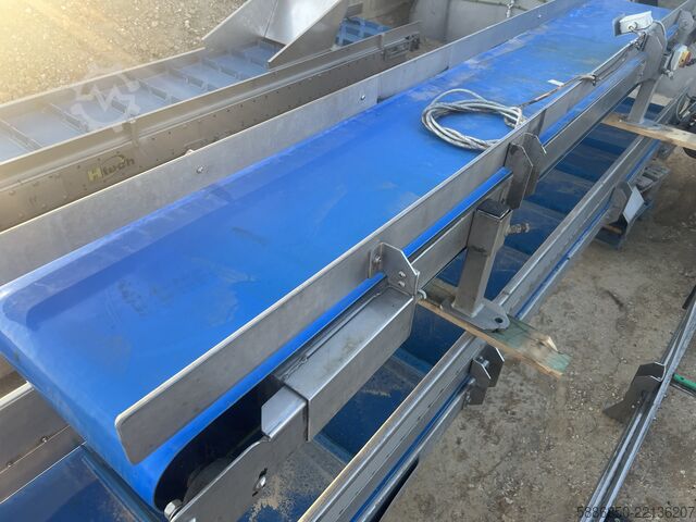 Inox conveyor feeder 315 cm x 45 cm Haith 