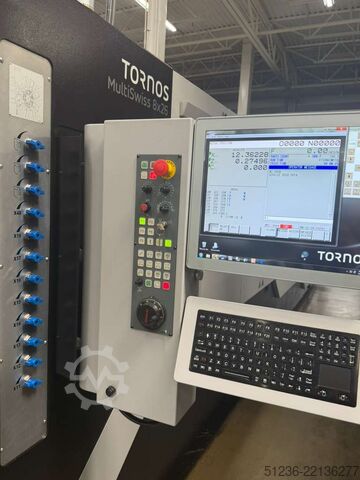 Turning automatic lathe TORNOS MultiSwiss 8x26